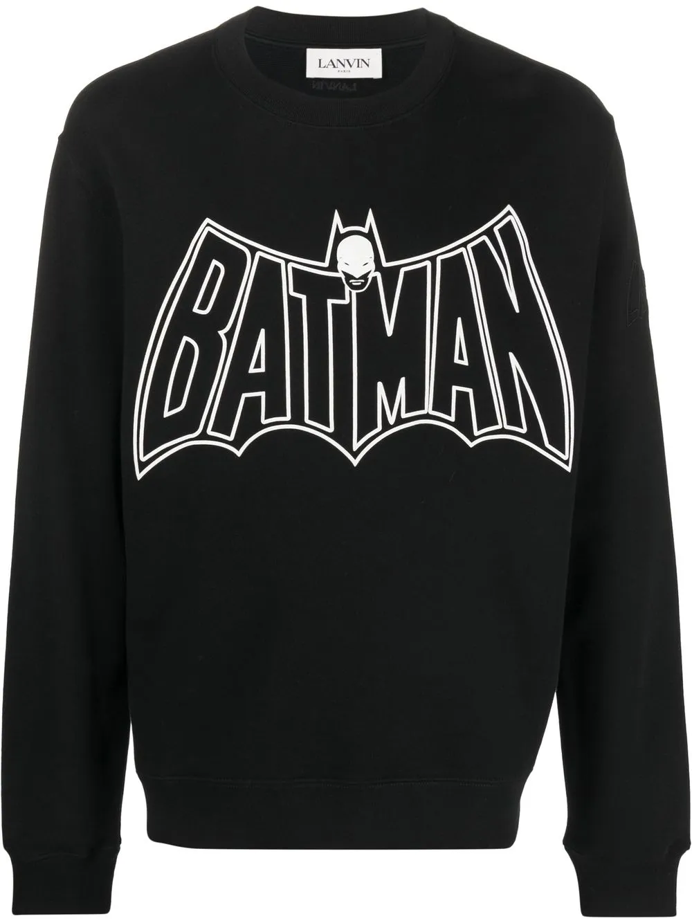 

Lanvin sudadera con estampado Batman - Negro