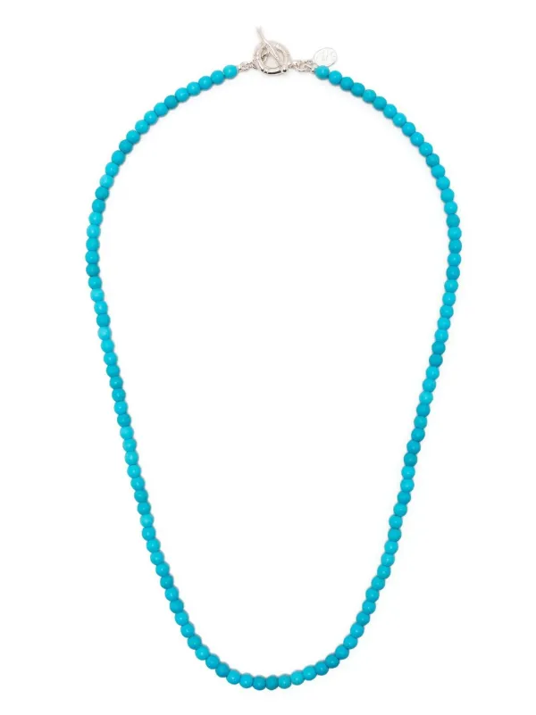 DOWER AND HALL Azure freshwater-pearl Necklace Blue