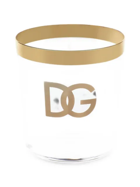 Dolce & Gabbana set de deux verres à logo imprimé