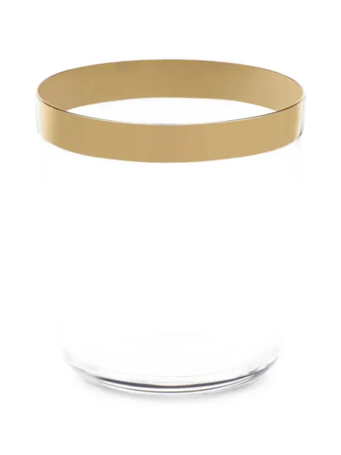 Dolce & Gabbana juego de dos vasos con borde