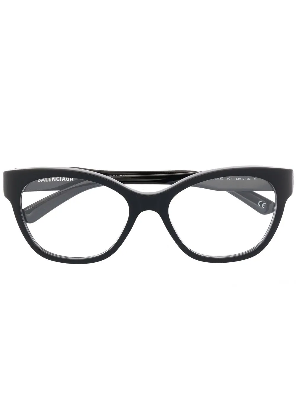 

Balenciaga Eyewear lentes con armazón cat eye - Negro