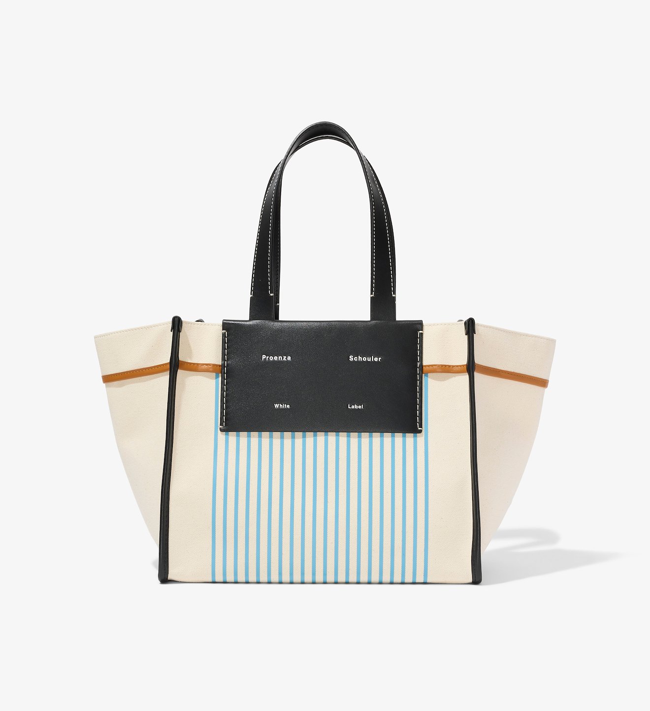 Large Morris Stripe Canvas Tote Bag