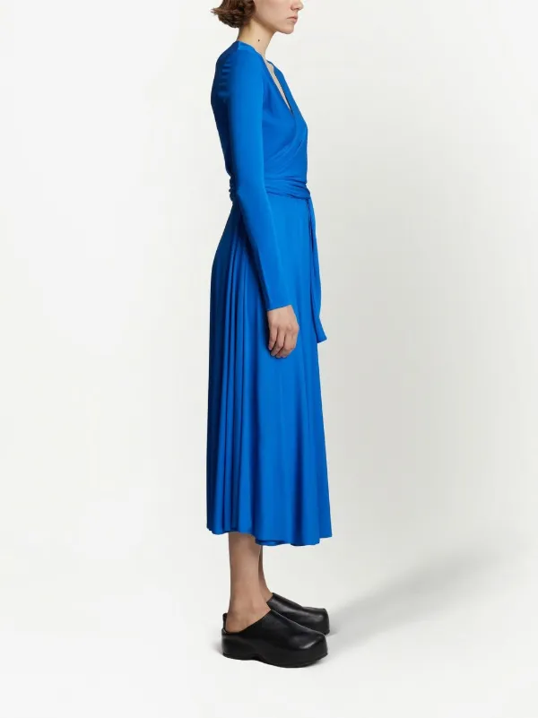 Vestido envelope hot sale de crepe