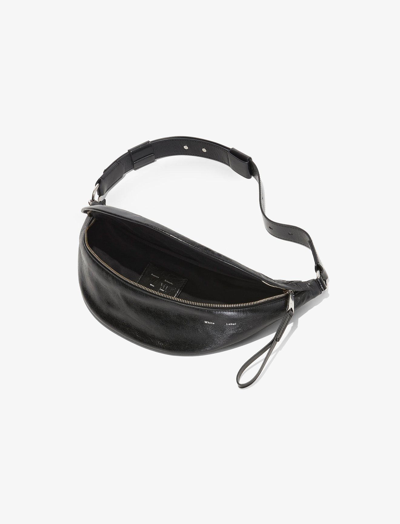 Stanton Crinkled Leather Sling Bag #4