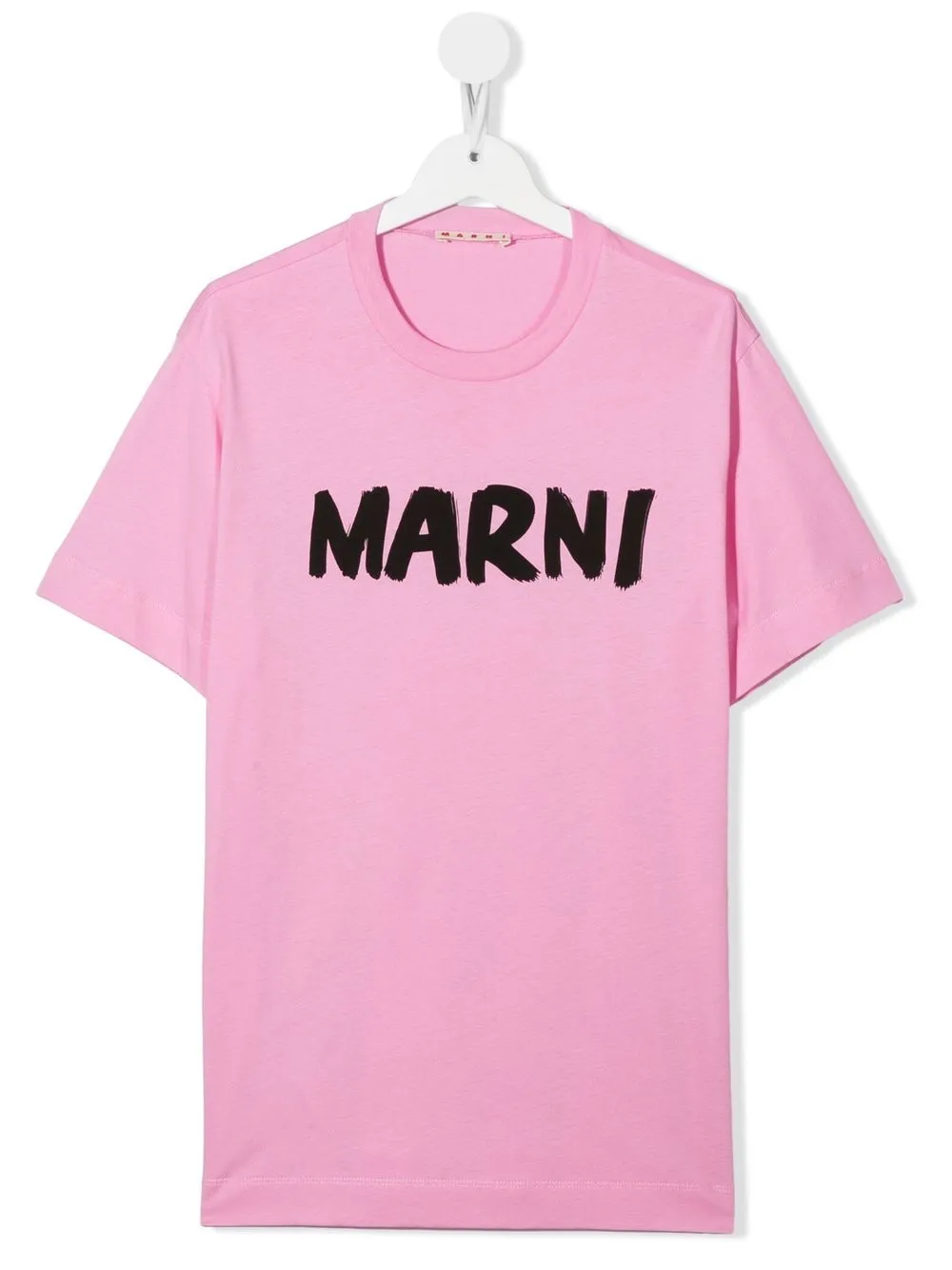 

Marni Kids playera con logo estampado - Rosado