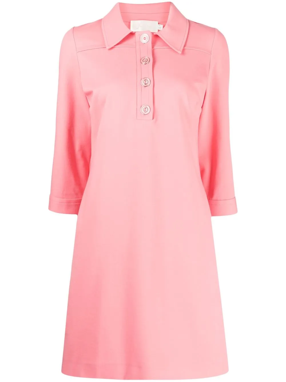 

JANE vestido tipo polo Opal - Rosado