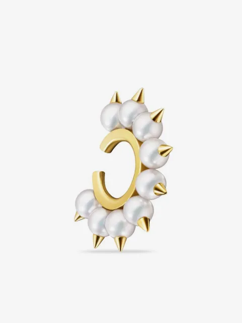 TASAKI arete Danger Tribe Collection Line en oro amarillo de 18kt