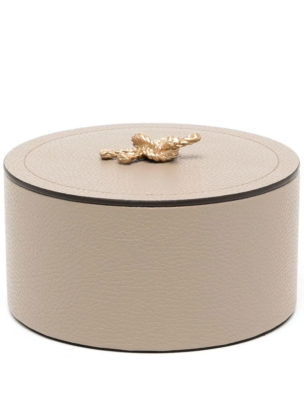 

Pinetti knot-detail trinket box - Brown