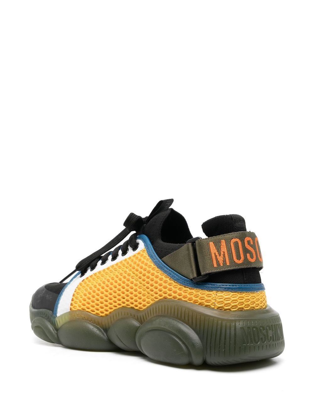 Moschino colour-block lace-up Sneakers - Farfetch