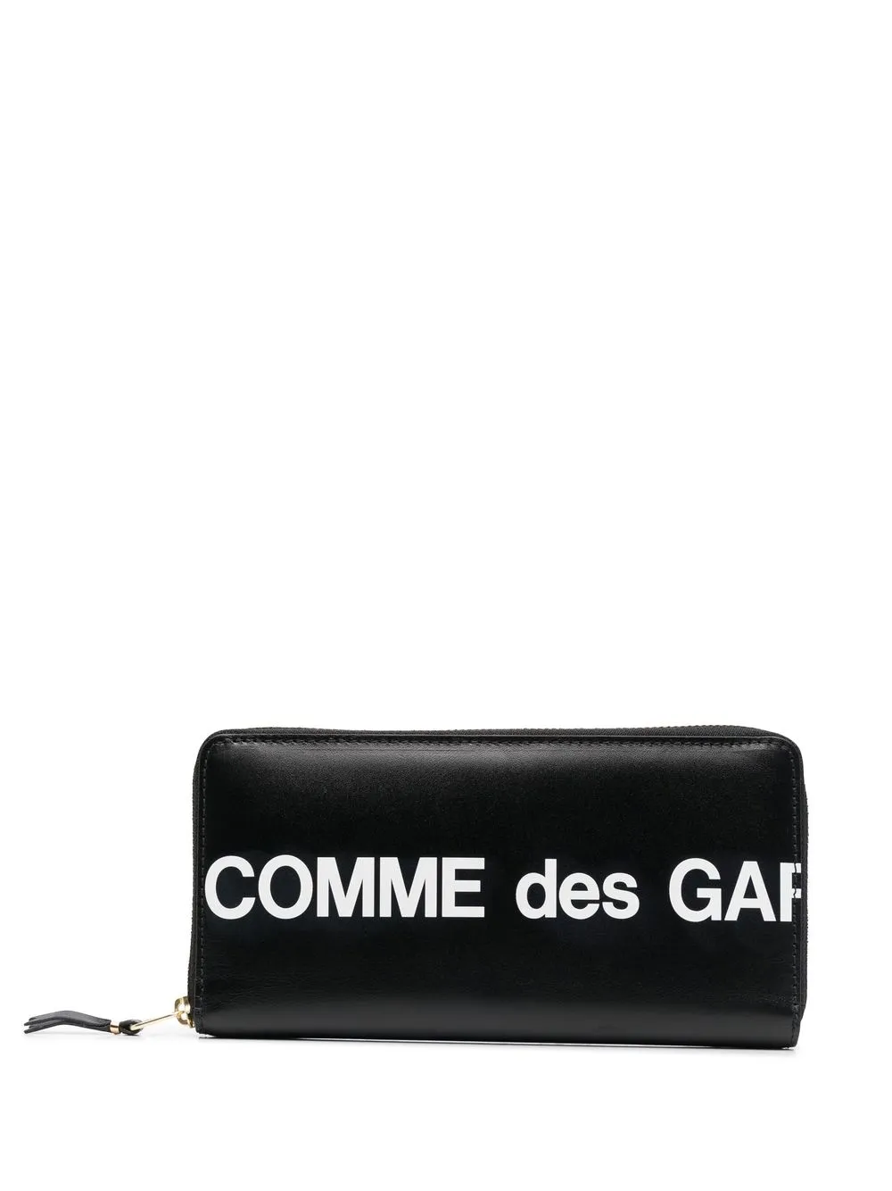 

Comme Des Garçons cartera con logo estampado - Negro