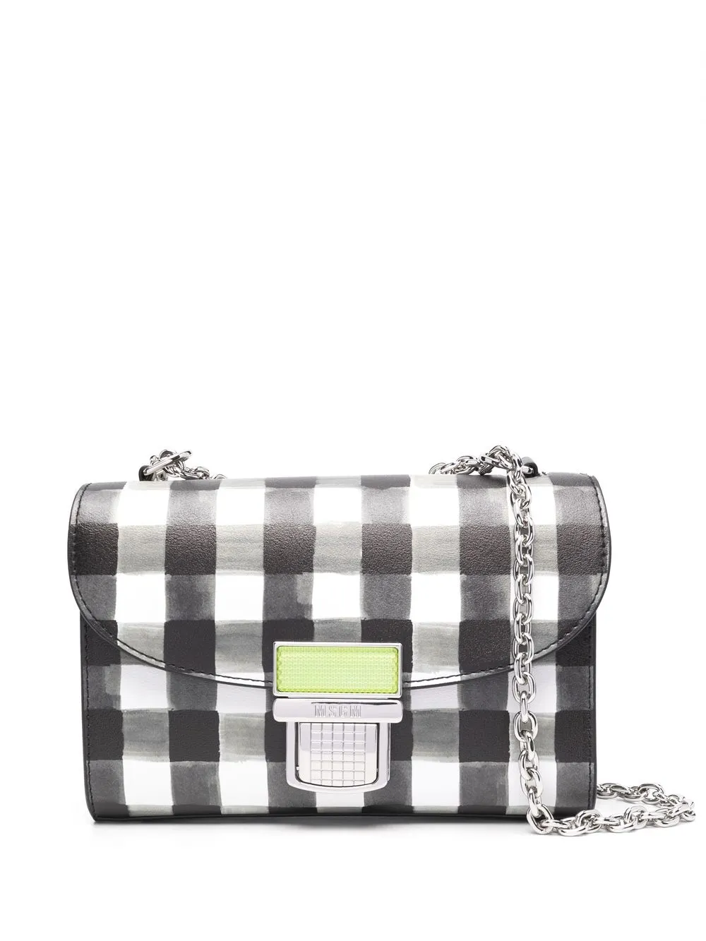 

MSGM bolsa de hombro Iconic Clic - Negro