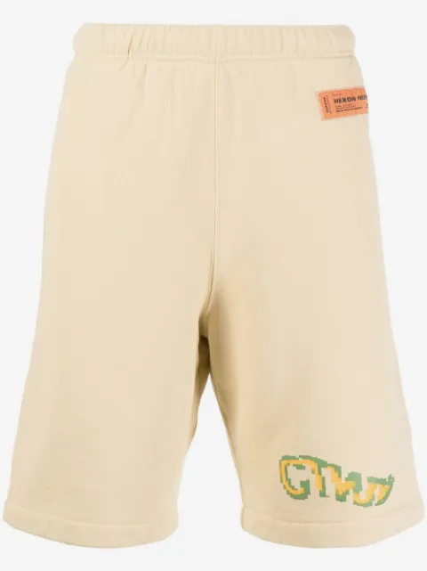 Heron Preston спортивные шорты с логотипом
