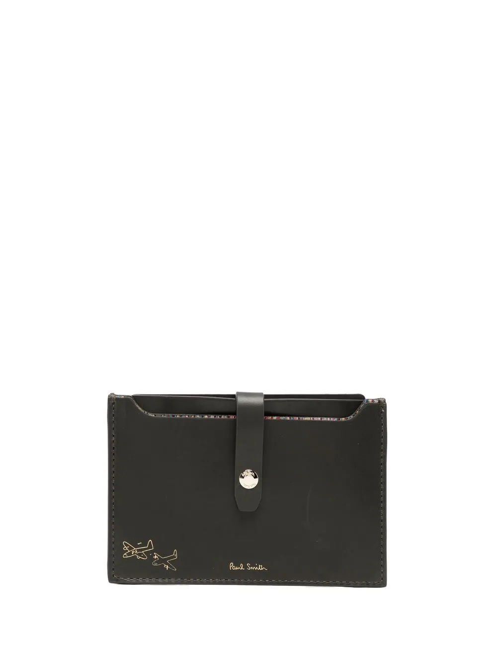 

Paul Smith tarjetero con logo estampado - Negro