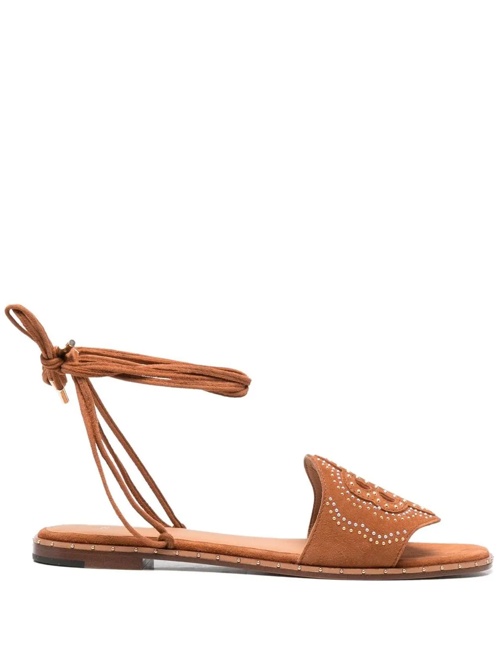 Maje sandals hot sale with studs