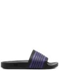 Needles Track Line sliders - Black