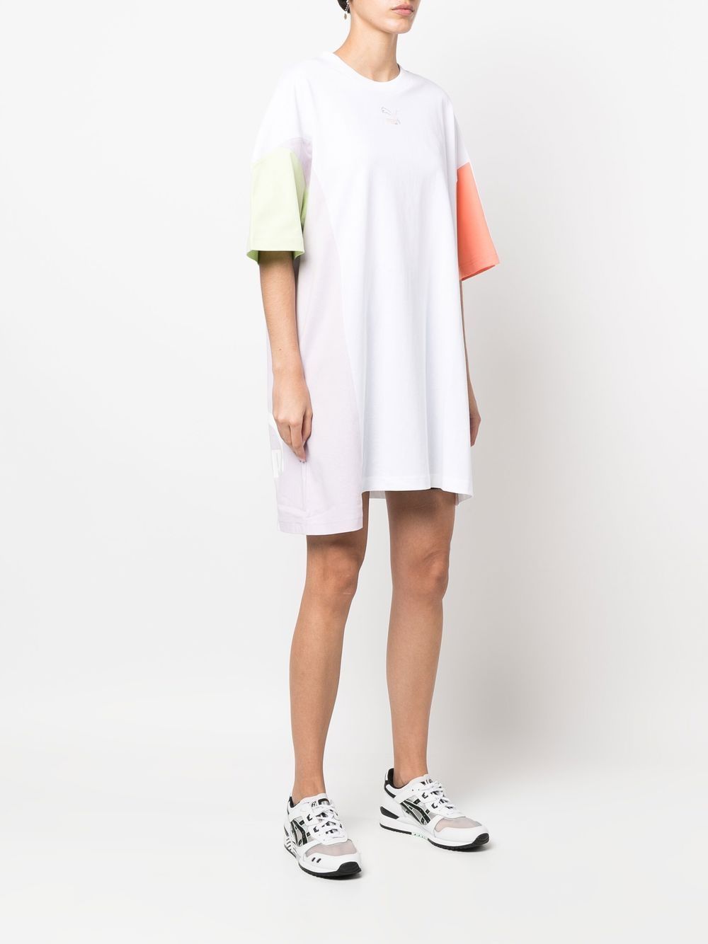 PUMA colour-block T-shirt Dress - Farfetch