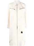 Maison Margiela pocket-detail knee-length playsuit - White