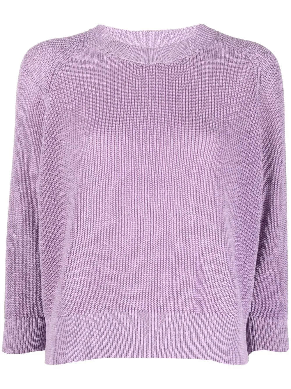 

Peserico cob-stitch jumper - Purple