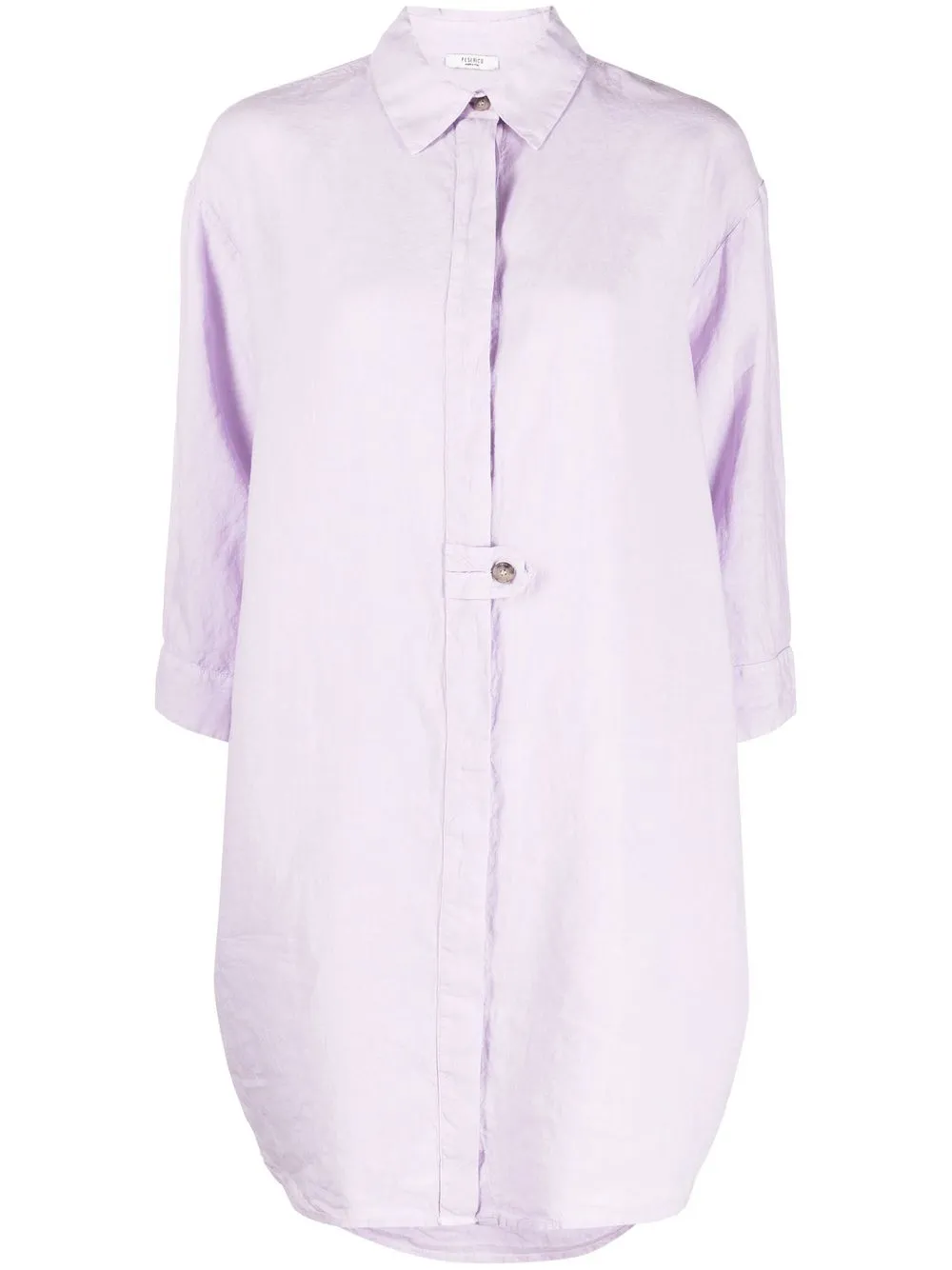 

Peserico linen long shirt - Purple