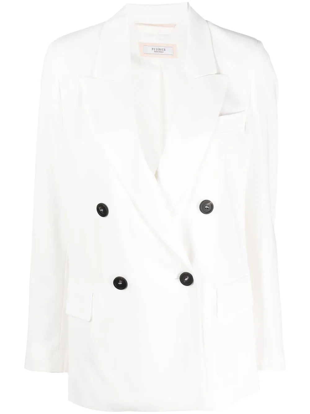 

Peserico double breasted blazer - White