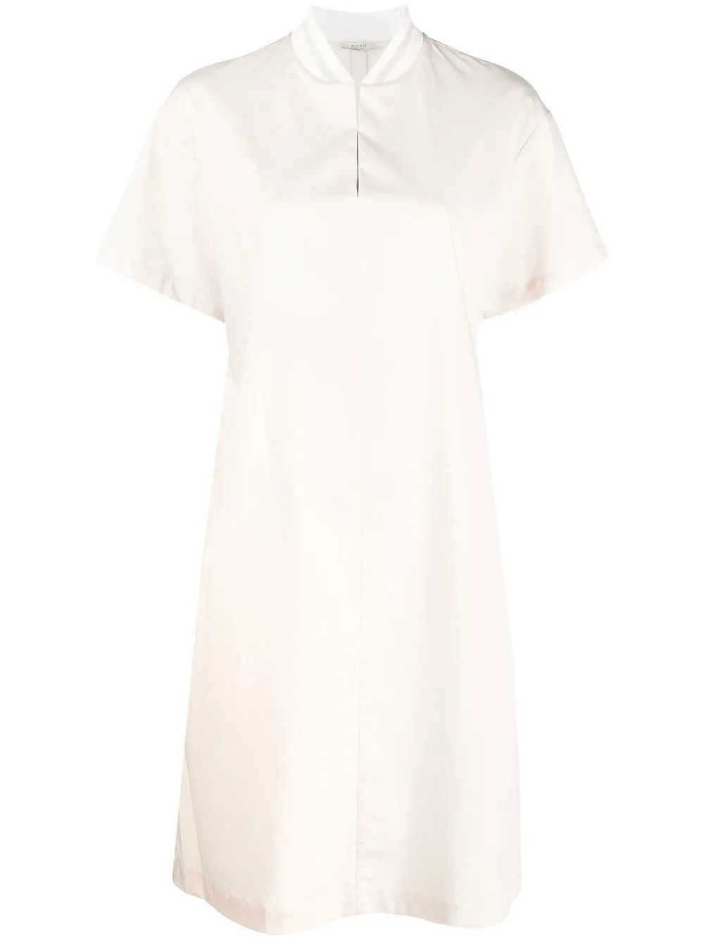

Peserico striped collar dress - Neutrals