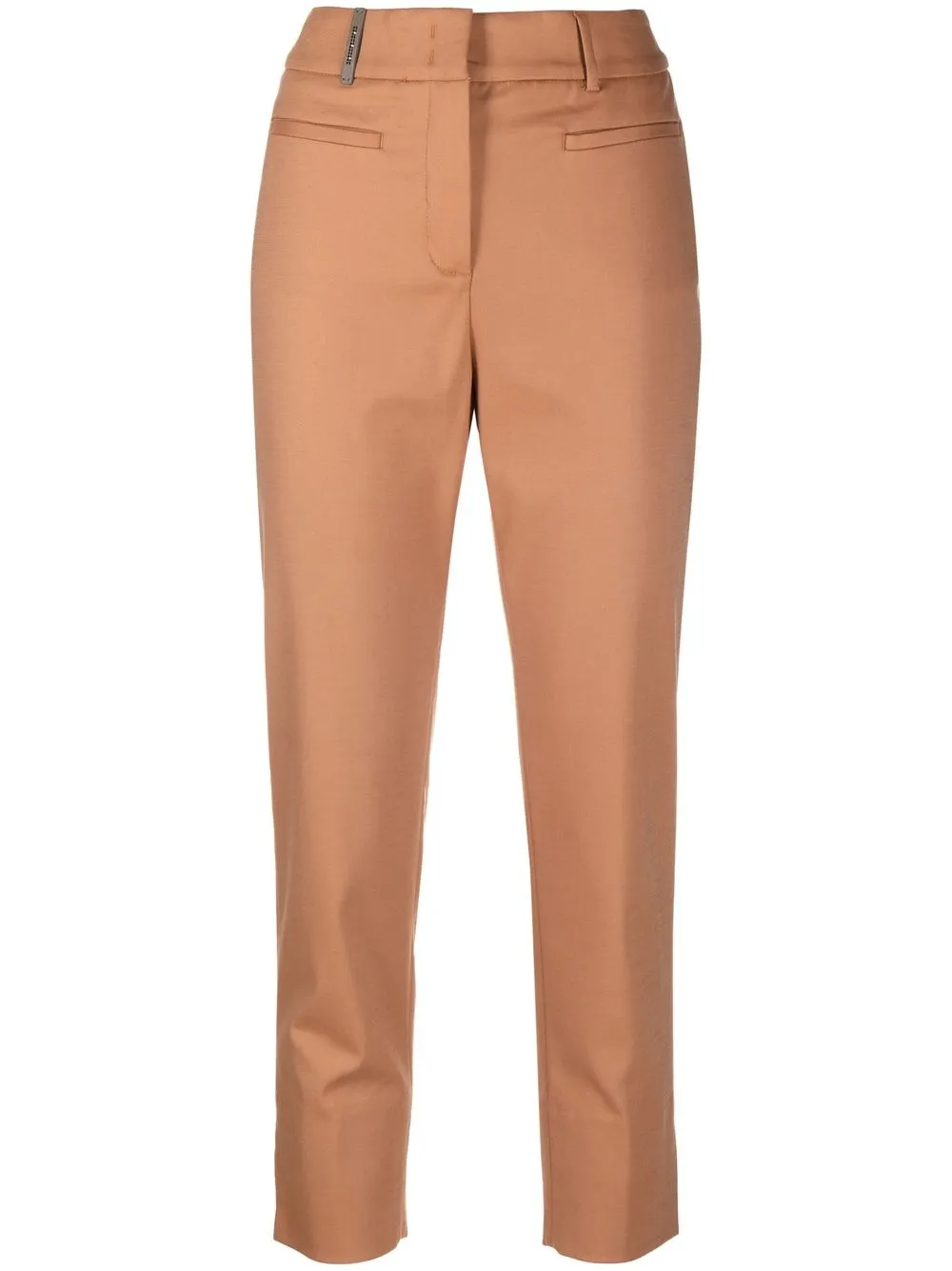 

Peserico tapered cigarette trousers - Brown