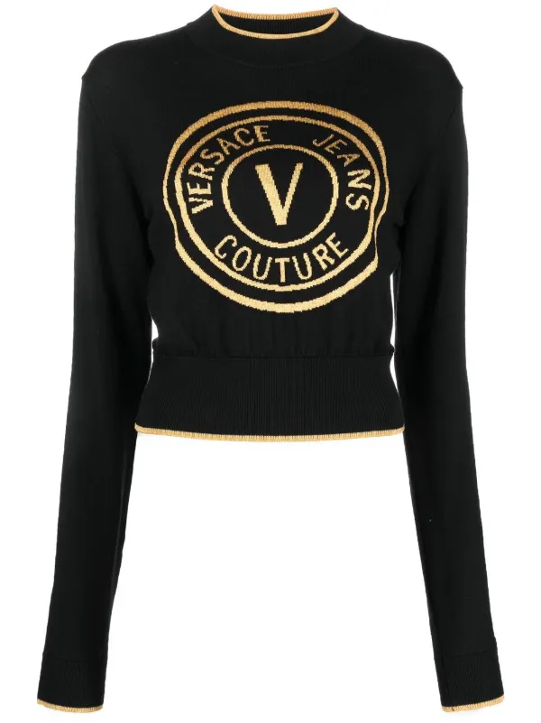 Versace Jeans Couture intarsia-knit 