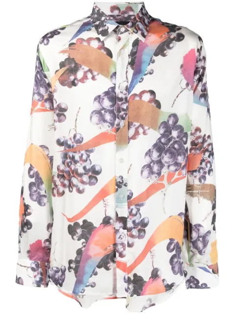 Viktor & Rolf graphic-print long-sleeved shirt