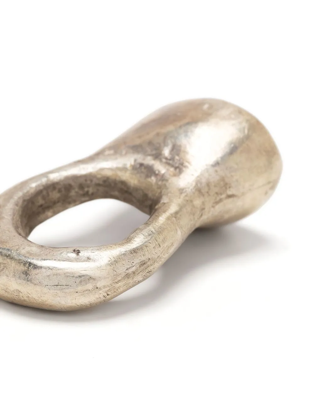 Shop Parts Of Four Giant Roman Ring In Silver