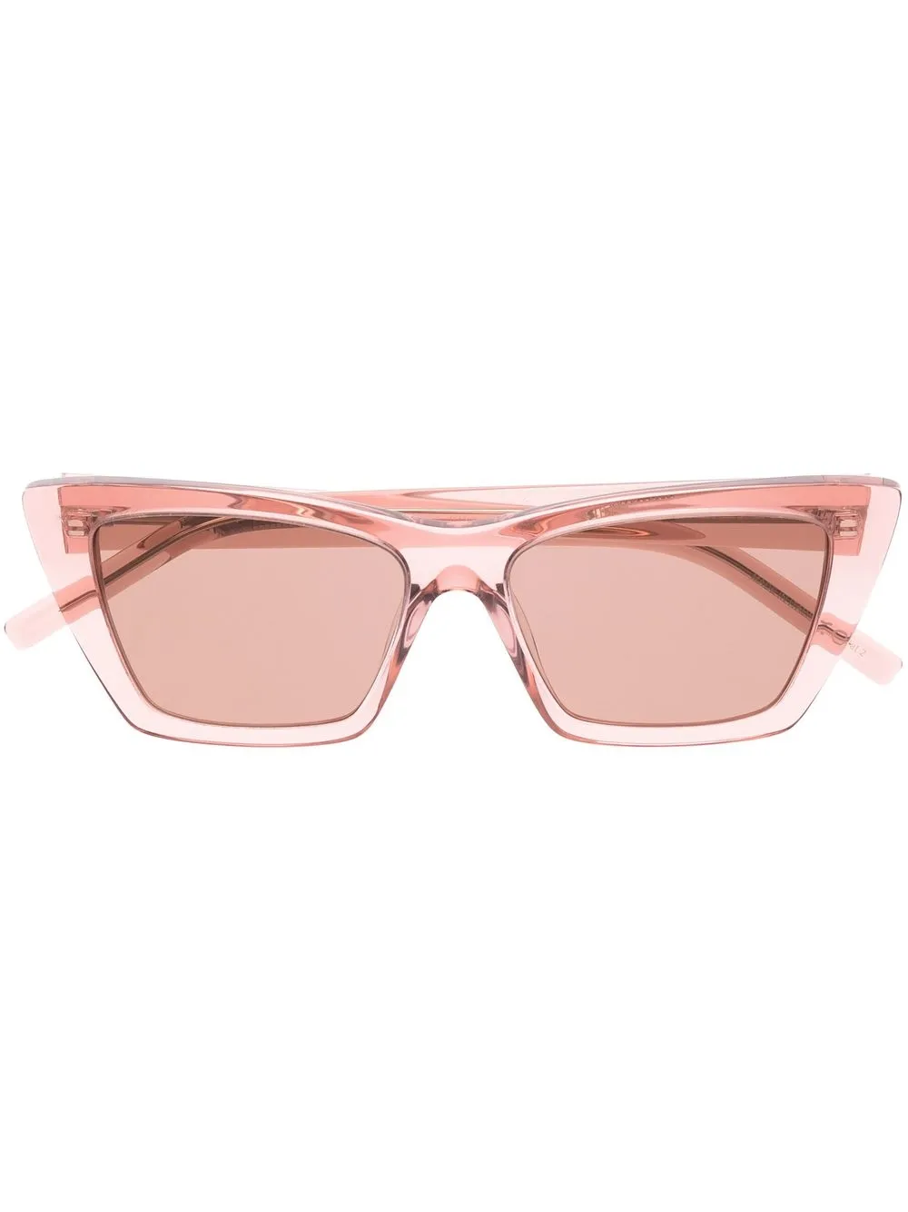 

Saint Laurent Eyewear lentes de sol con armazón wayfarer - Rosado