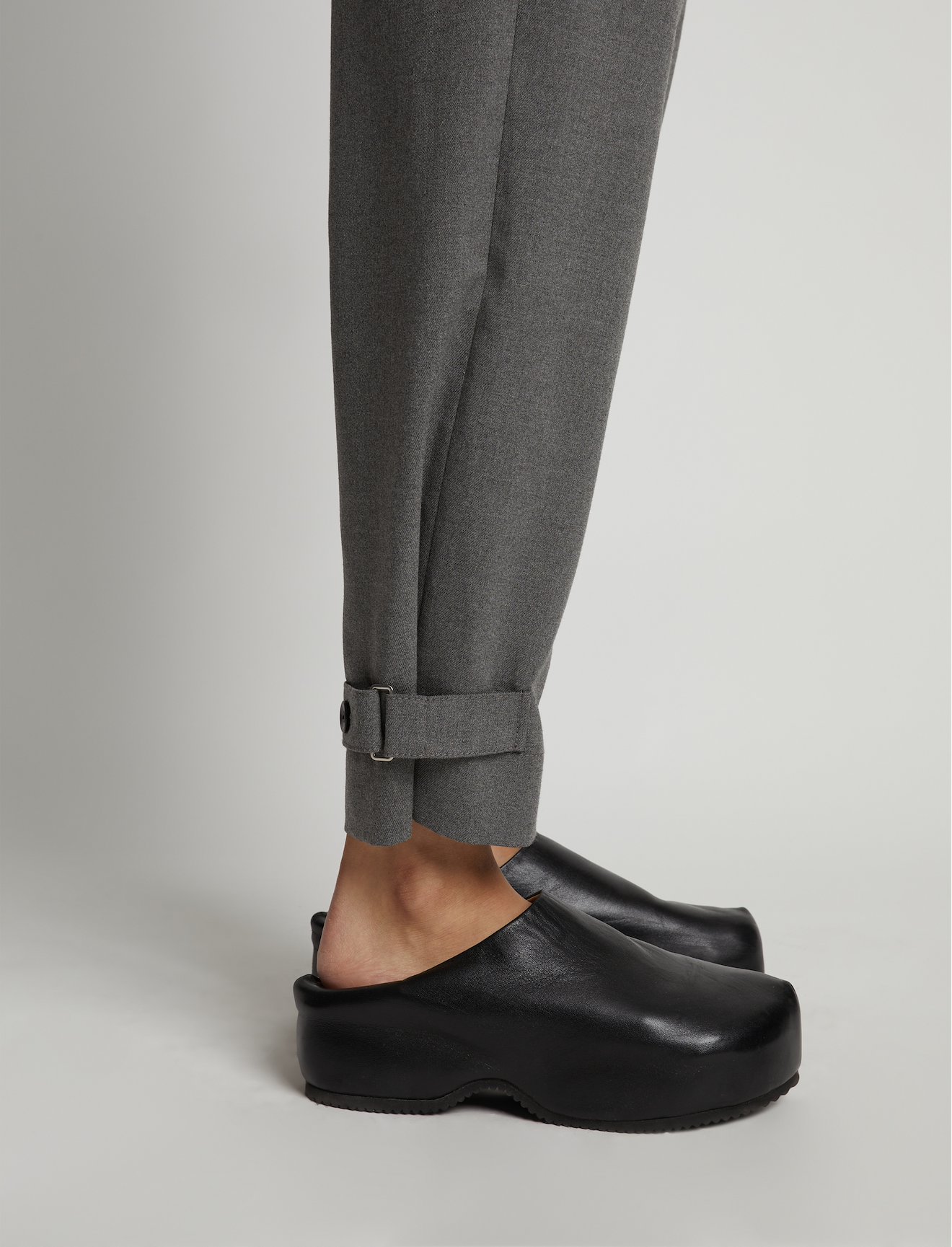 Flannel Tapered Pants #3