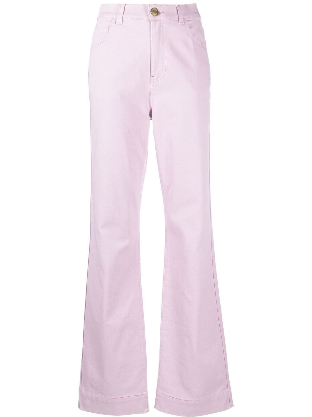 

Missoni high-rise straight-leg jeans - Purple