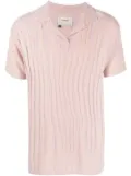 Ninamounah Kingcrab melted logo polo shirt - Pink