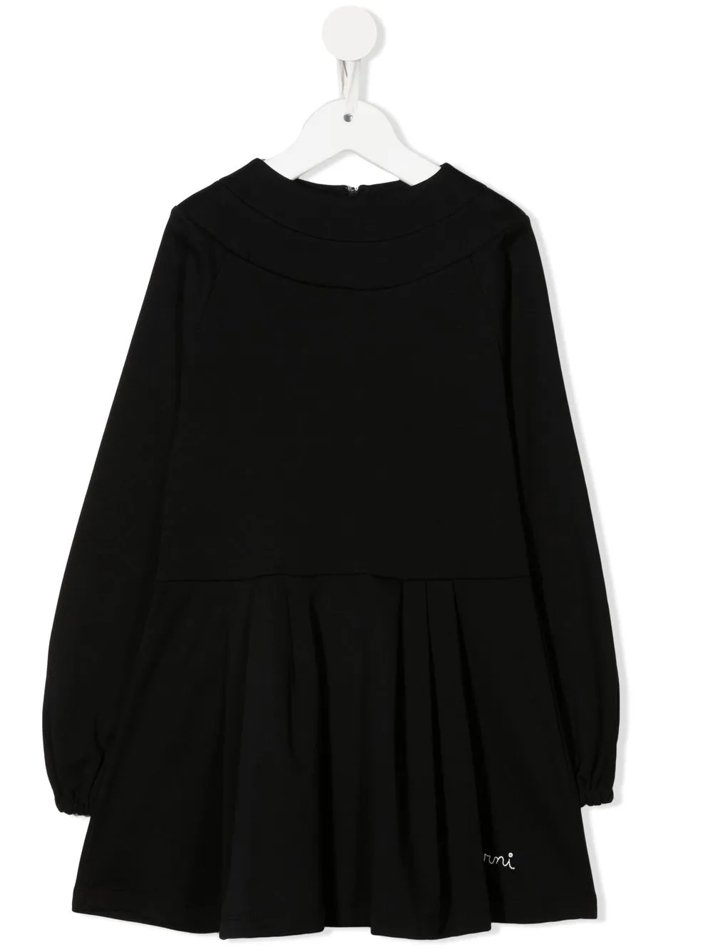 

Marni Kids logo-detail long-sleeve shift dress - 0M900