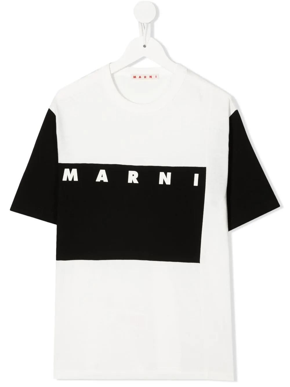 

Marni Kids TEEN logo-print colour-block T-shirt - 0M108