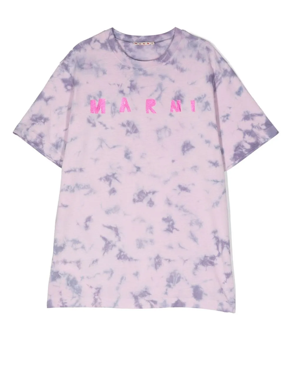 

Marni Kids playera con motivo tie-dye - Morado