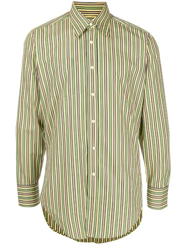 ERL Striped long-sleeve Shirt - Farfetch