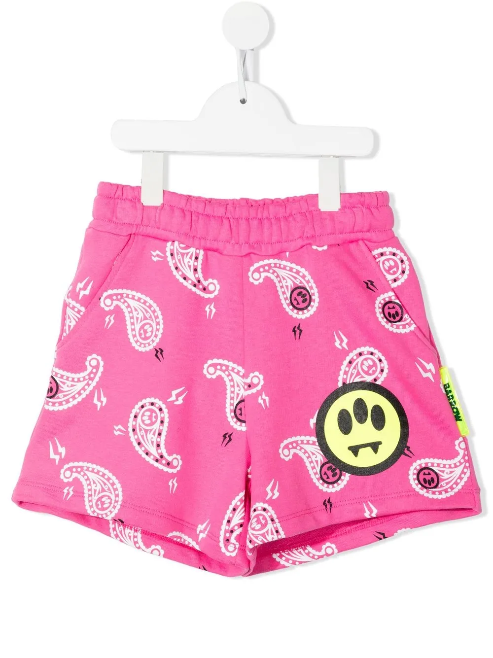 

Barrow kids shorts con estampado de cachemira - Rosado