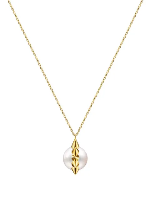 TASAKI 18kt yellow gold Collection Line Danger spike pendant