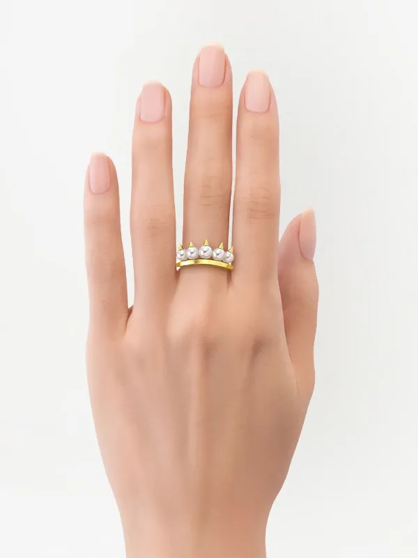 TASAKI Collection Line Danger Plus リング 18Kイエロー