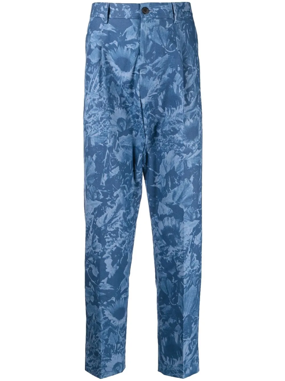 

Paul Smith pantalones con estampado floral - Azul