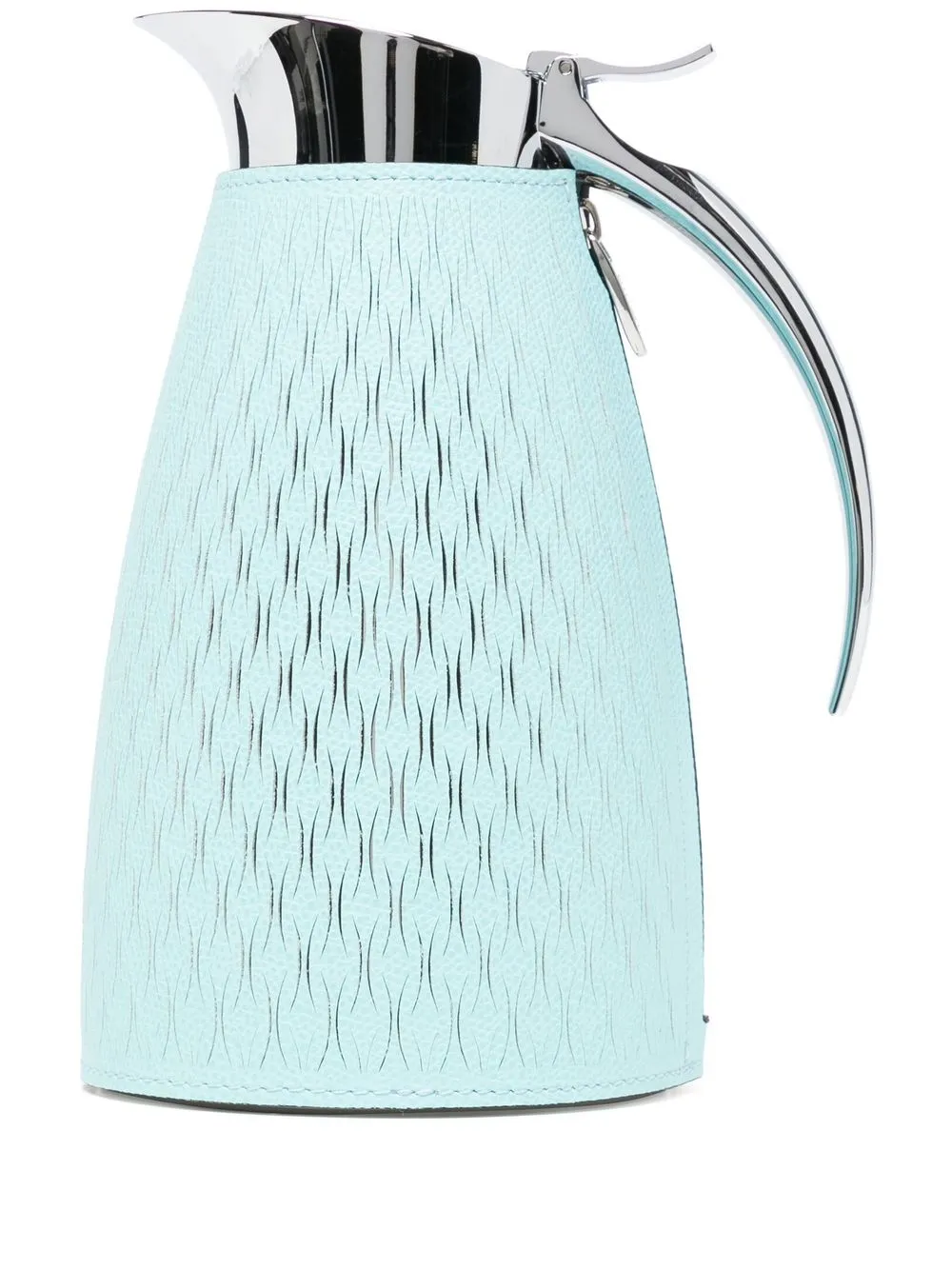 

Pinetti perforated leather thermal carafe - Blue