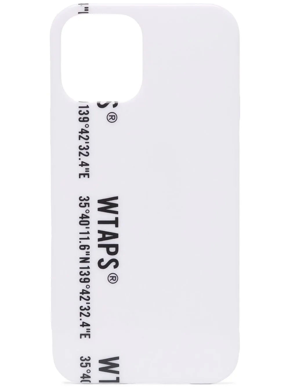 

WTAPS funda para iPhone 12 Bumper 02 - Blanco