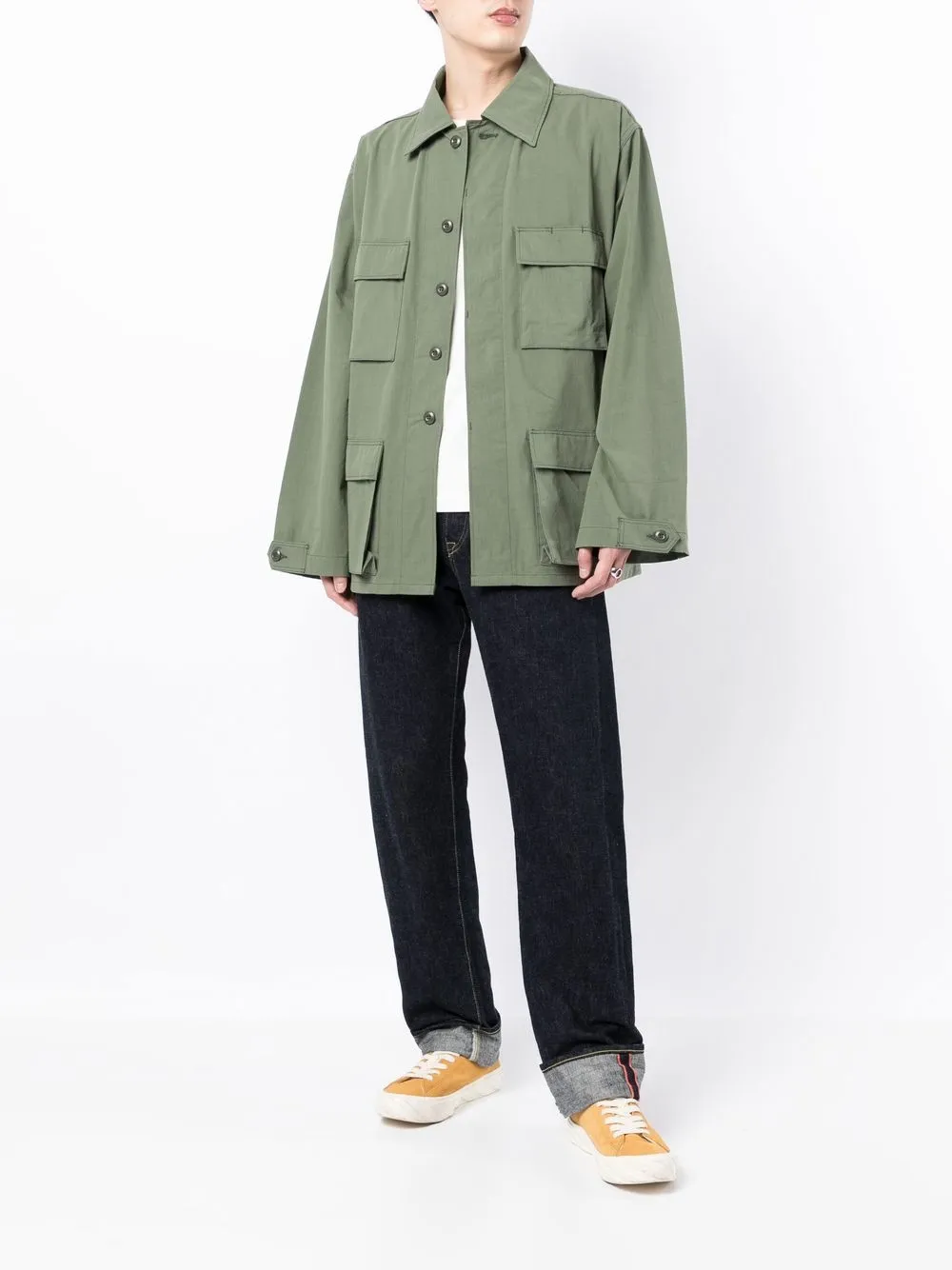 WTAPS Oversized Shirt Jacket - Farfetch