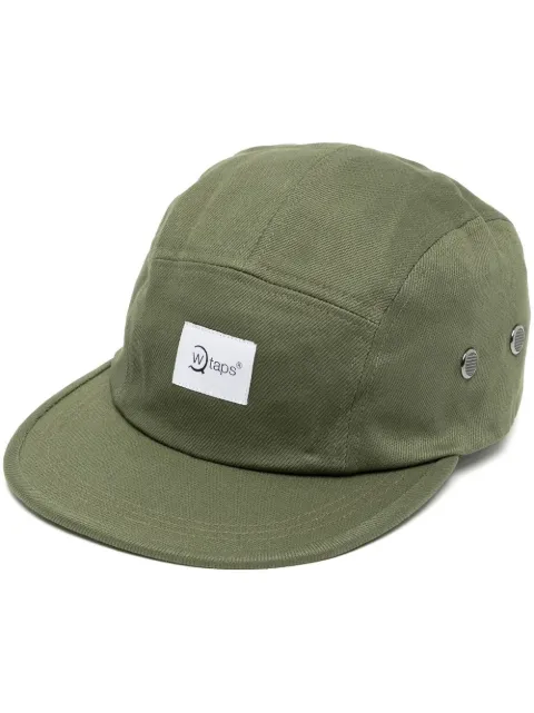 WTAPS logo-patch Cotton Cap - Farfetch