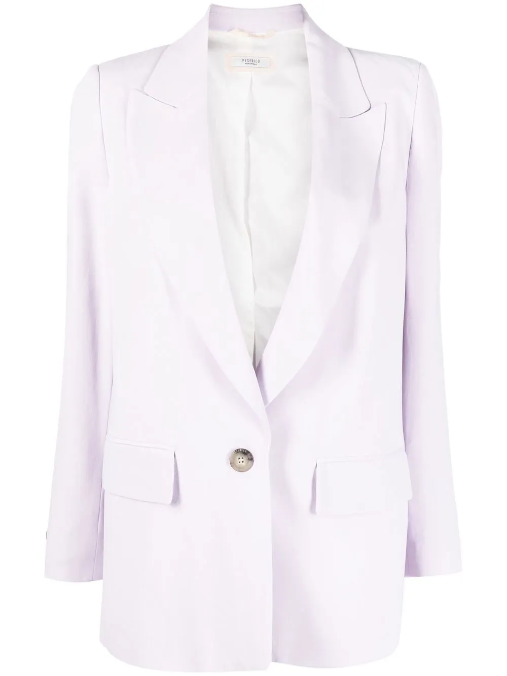 

Peserico single-breasted tailored blazer - Purple