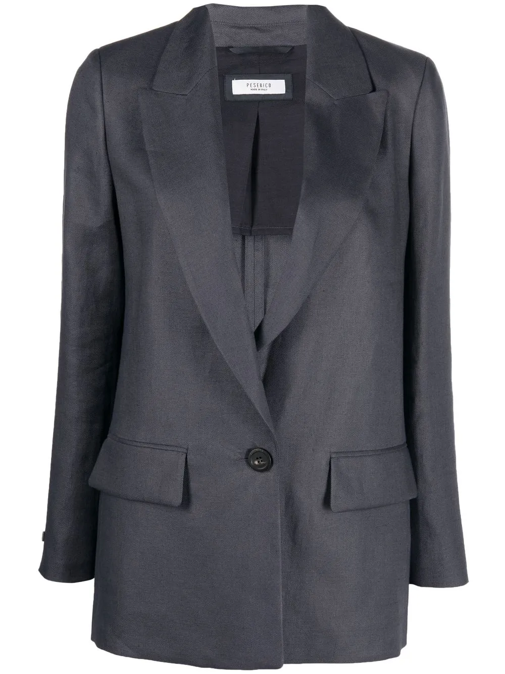 

Peserico blazer con botones - Azul