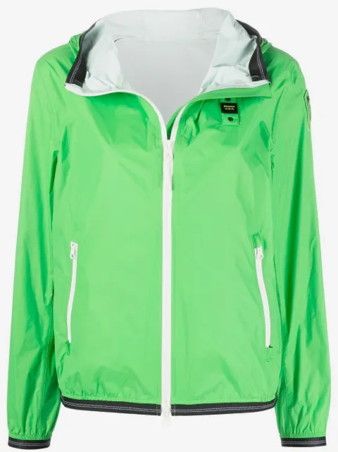 Blauer contrast-trimmed track jacket