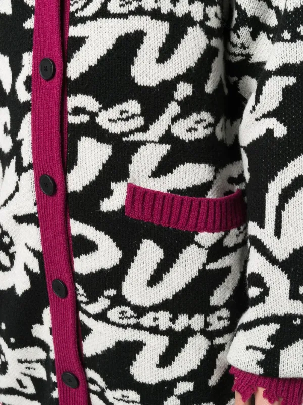 ヴェルサーチェ VERSACE A80639 カーディガン Versace Medusa Print Cardigan – Runway Catalog