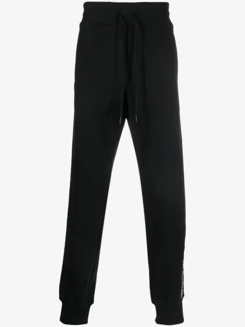 Versace Jeans Couture logo-tape cotton track-pants